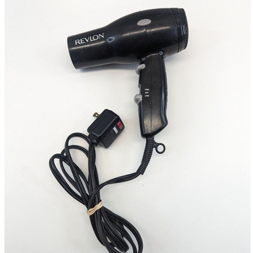 Revlon RVDR5034 Hair Dryer 1875W Black Handheld Blow Dryer with Cool Shot Button
